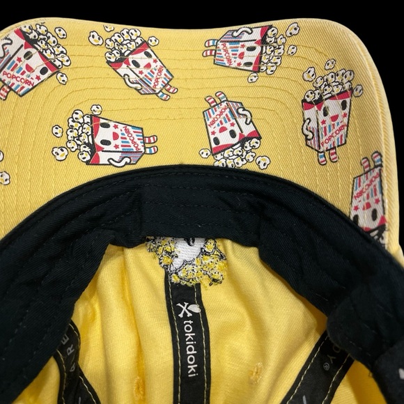 TOKIDOKI Pop Star Unicorno Snapback Trucker Hat Adjustable Yellow - Picture 10 of 10